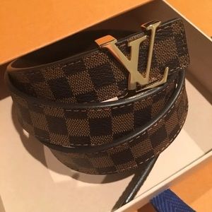 Louis Vuitton belt.